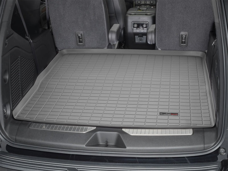 WeatherTech 2021+ Chevrolet Tahoe Cargo Liners - Gray for Complete Trunk Protection