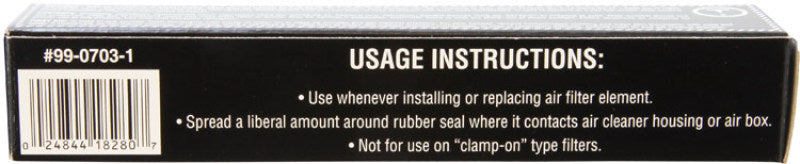 K&N Sealing Grease - 1 oz-SR1 Performance