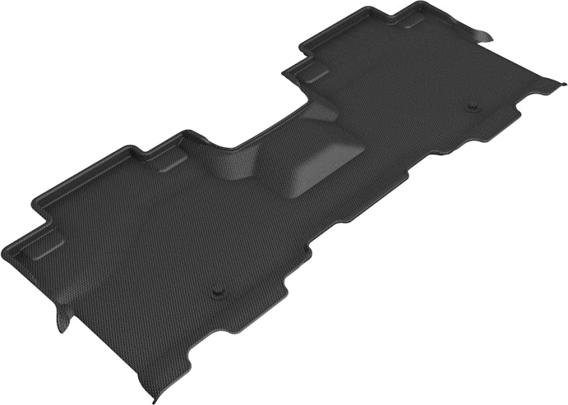 3D MAXpider 2018-2020 Lincoln/Ford Navigator/Expedition Kagu 2nd Row Floormats - Black-SR1 Performance