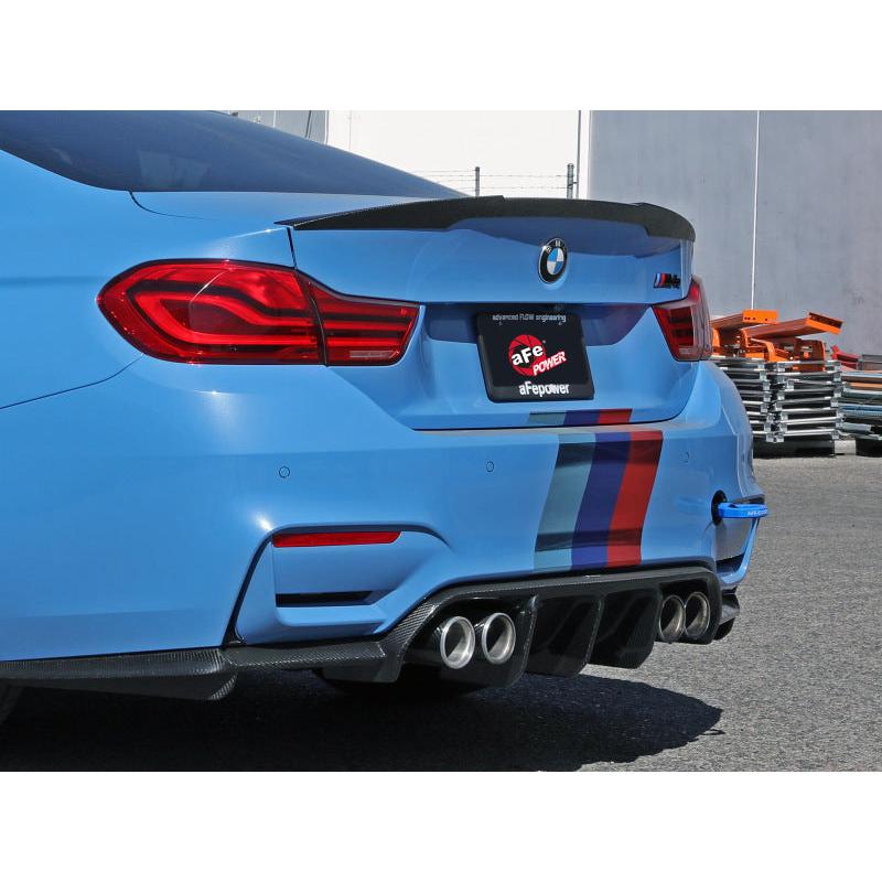aFe Control Rear Tow Hook Blue BMW F-Chassis 2/3/4/M-SR1 Performance