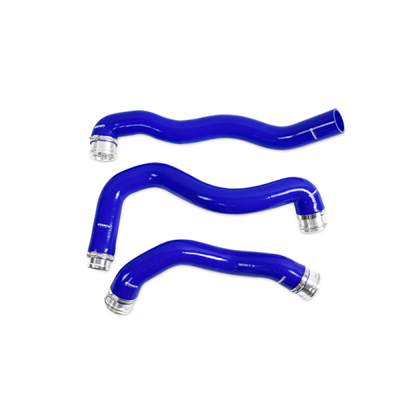 Mishimoto 08-10 Ford 6.4L Powerstroke Coolant Hose Kit (Blue)-SR1 Performance