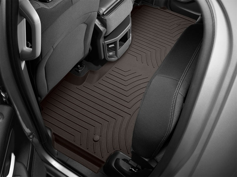 WeatherTech 19-21 Dodge Ram 1500 Rear FloorLiner HP in Cocoa – Custom Fit, High-Performance Vehicle Floor Protector