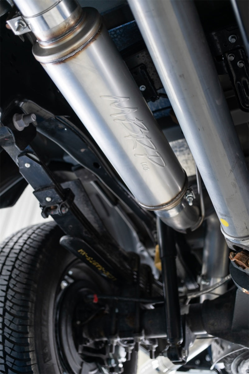 MBRP 2017+ Ford F-250/F-350 6.2L/7.3L Super/Crew Cab Single Side 4in T304 Catback Exhaust-SR1 Performance