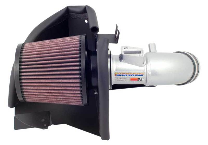 K&N 06-09 Civic 1.8L Silver Typhoon Short Ram Intake-SR1 Performance