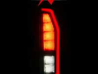 ANZO 07-14 Chevrolet Suburban / GMC Yukon Full LED Tail Light Assembly with Clear Lens and Black Housing