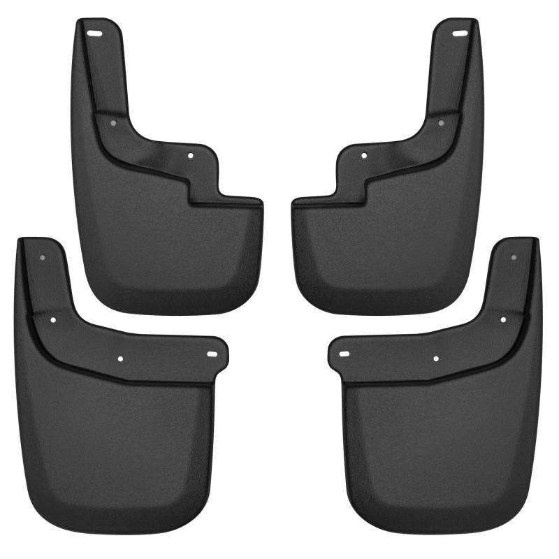 Husky Liners 15-22 Chevy Colorado w/o Flares (Excl. ZR2) Front and Rear Mud Guards - Black-SR1 Performance