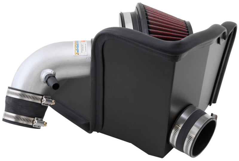 K&N 12-13 Honda Civic 1.8L L4 Silver Typhoon Intake-SR1 Performance