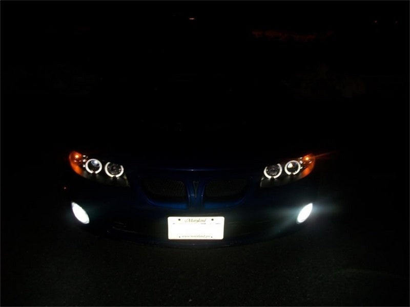 Spyder Pontiac GTO 04-06 Projector Headlights LED Halo LED Black High H1 Low H1 PRO-YD-PGTO04-HL-BK-SR1 Performance