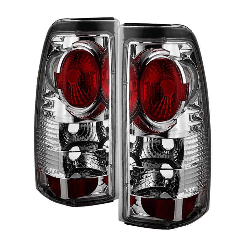Spyder Chevy Silverado 1500/2500 99-02 (Not Stepside) Euro Style Tail Lights Chrm ALT-YD-CS99-C-SR1 Performance
