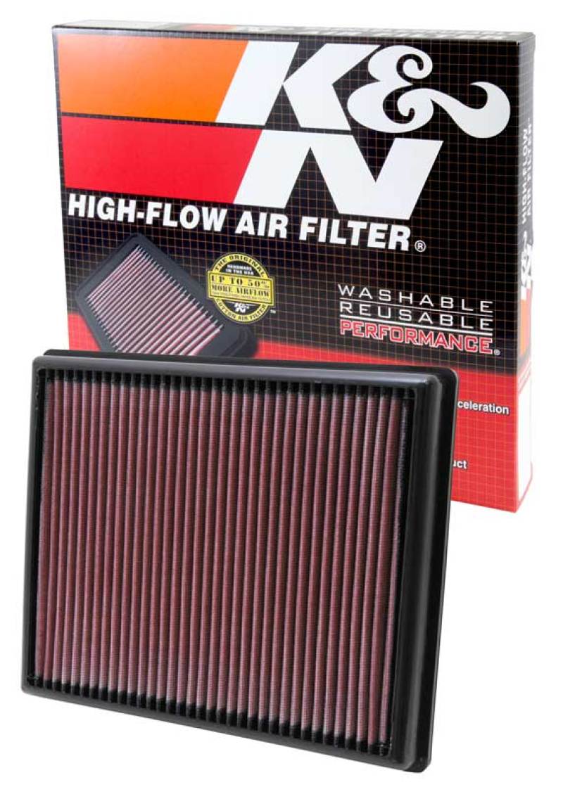 K&N Replacement Air FIlter 12 BMW 335i / 12-13 BMW M135I (F30)-SR1 Performance