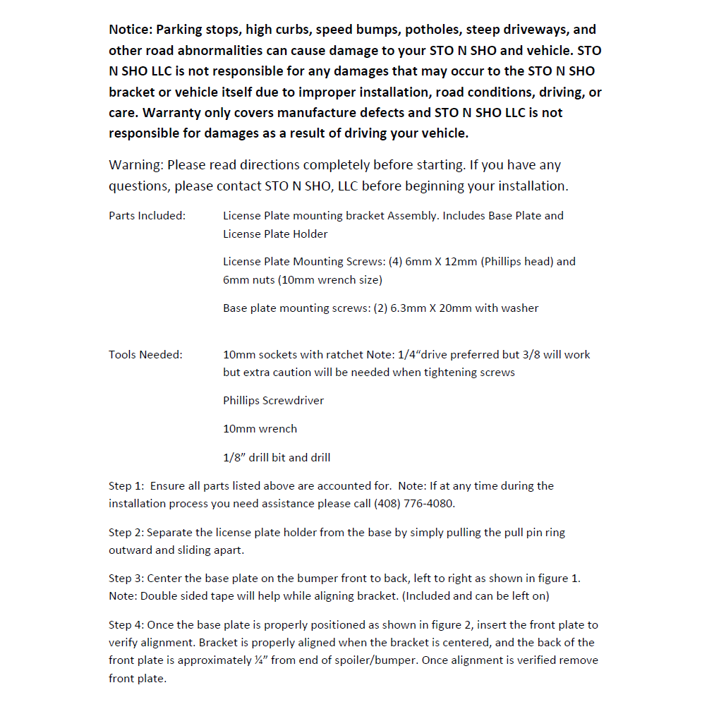 19-23 Porsche Cayenne License Plate Frame Bracket-SR1 Performance