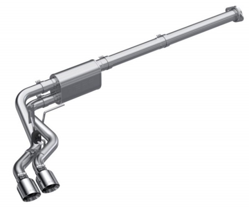 MBRP 2021 Ford F-150 2.7L EcoBoost / 3.5L EcoBoost / 5.0L 3in Cat Back Single Side Exit Alum-SR1 Performance