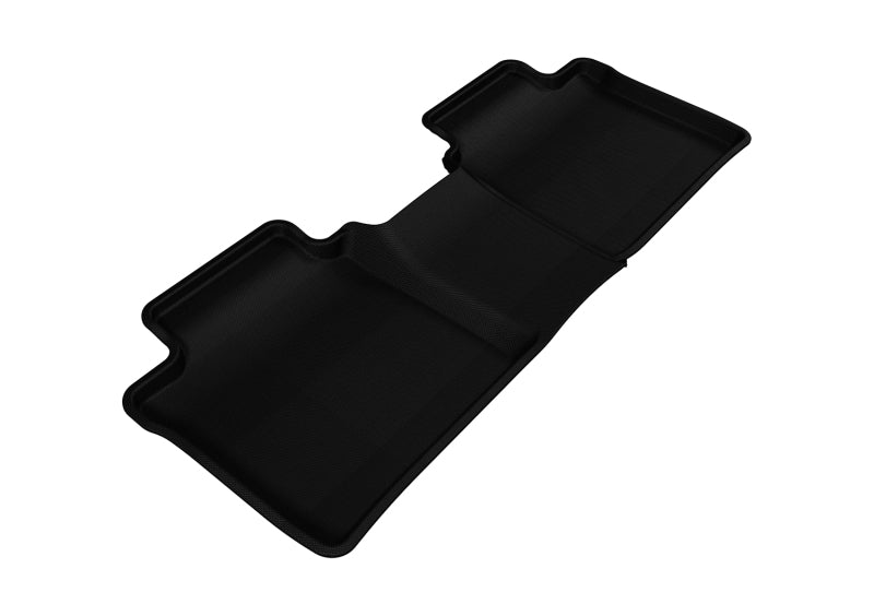 3D MAXpider 2007-2011 Toyota/Lexus Camry/ES Kagu 2nd Row Floormats - Black-SR1 Performance
