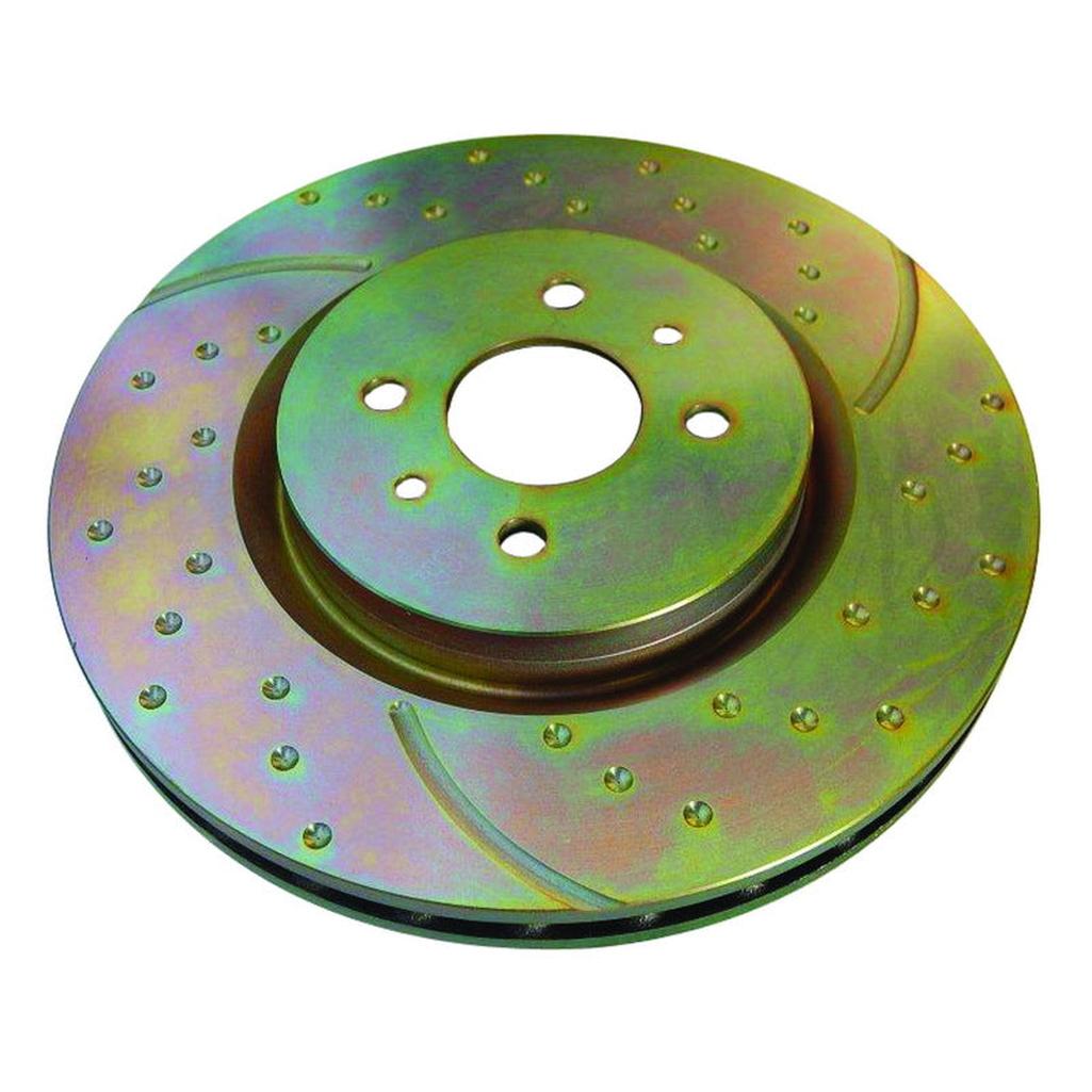 EBC GD1361 Sport Slotted Rear Brake Rotor Set for BMW X1 3.0 Turbo (35i)