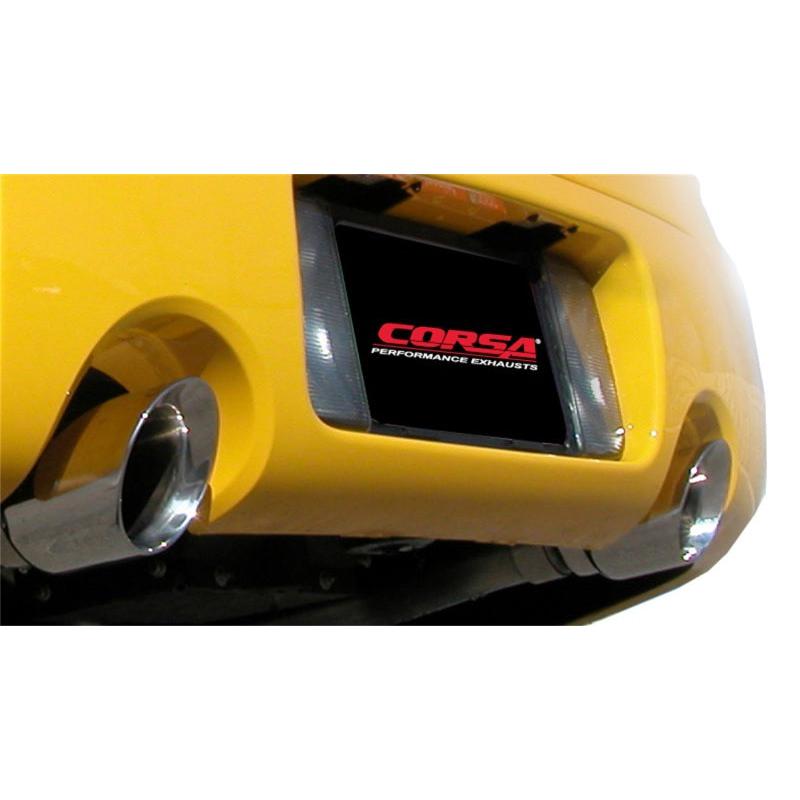Corsa 2005-2006 Chevrolet SSR 5.3L V8 Polished Sport Cat-Back Exhaust-SR1 Performance