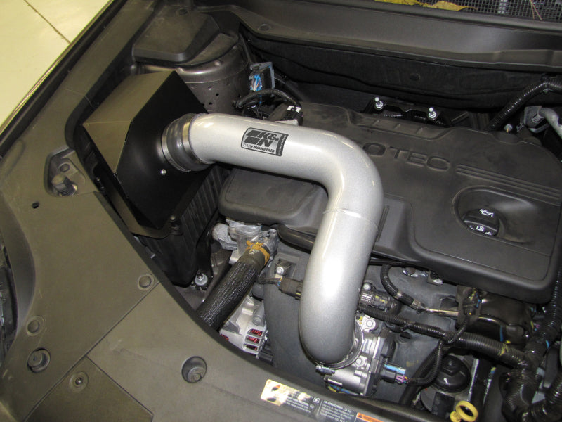 K&N 10 GMC Terrain / 10 Chevy Equinox 2.4L-L4 Silver High Flow Performance Kit-SR1 Performance
