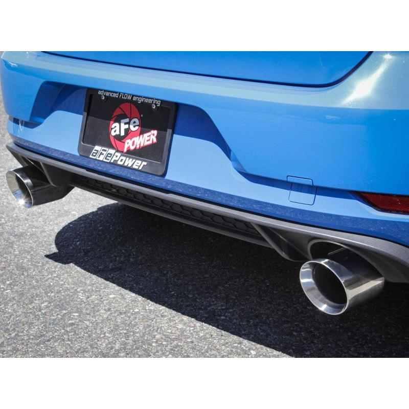 aFe MACHForce XP 3in-2.5in SS Exhaust Cat-Back 18-19 Volkswagen GTI (MK7.5) L4-2.0L (t) - Polished-SR1 Performance