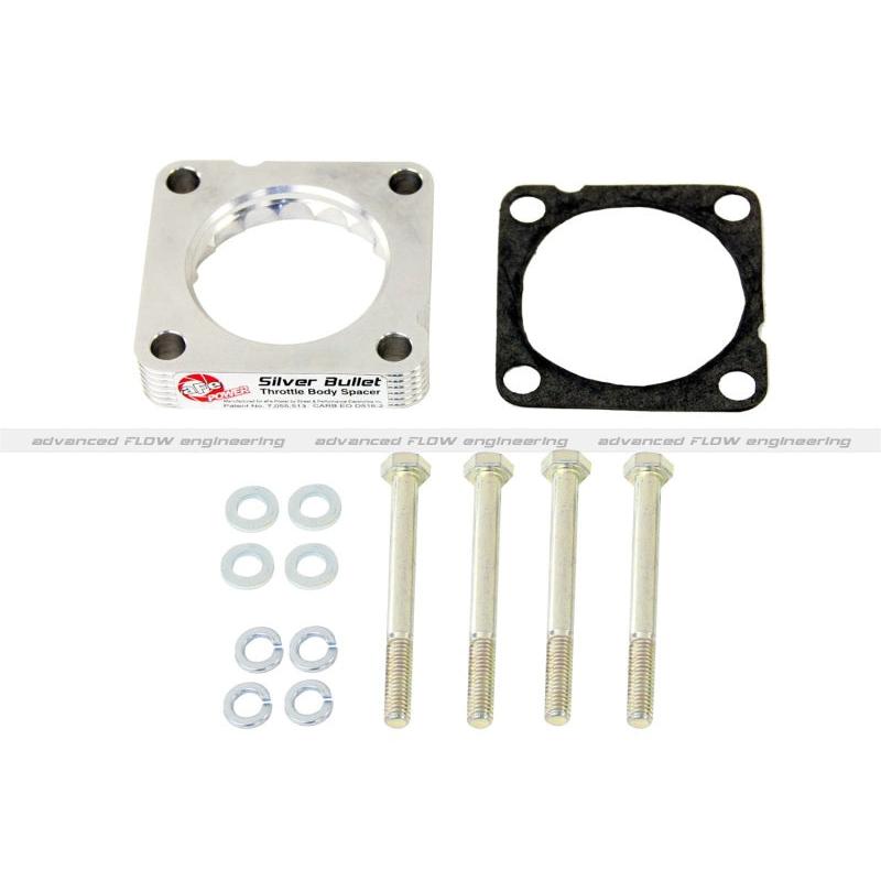 aFe Silver Bullet Throttle Body Spacer 12 Honda Civic Si  / 08-12 Honda Accord / 09-12 Acura TSX