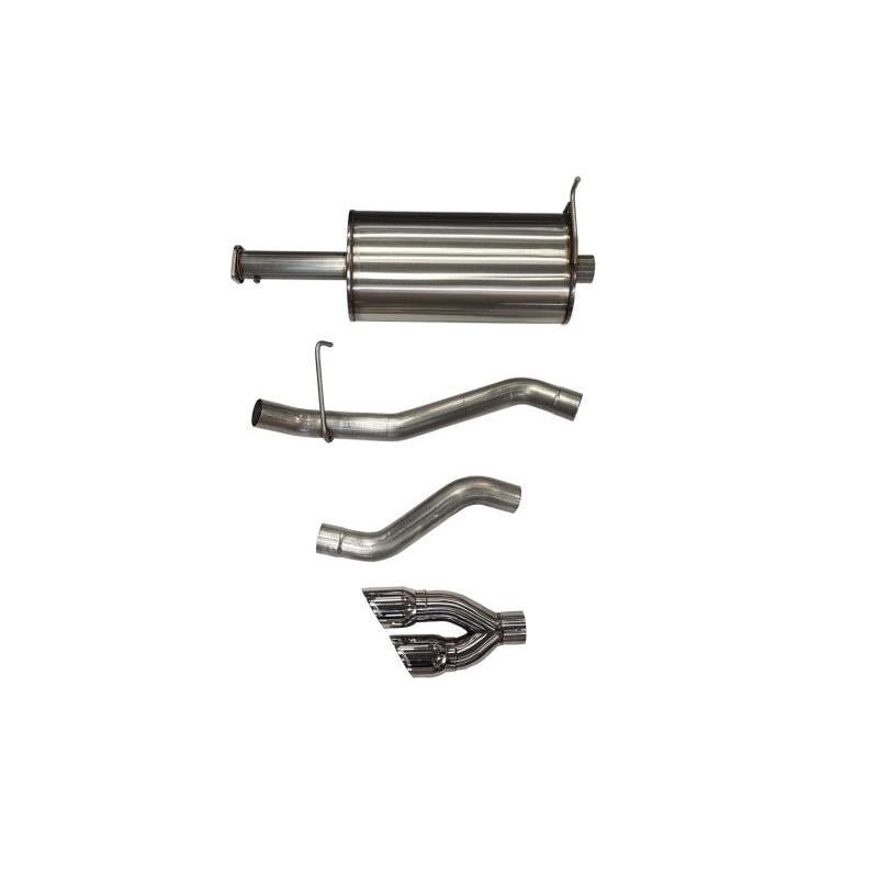Corsa 19-24 Ram 1500 5.7L Crew Cab w/57in or 76in Bed Cat-Back Single Side Exit 4in PolishedDual Tip-SR1 Performance