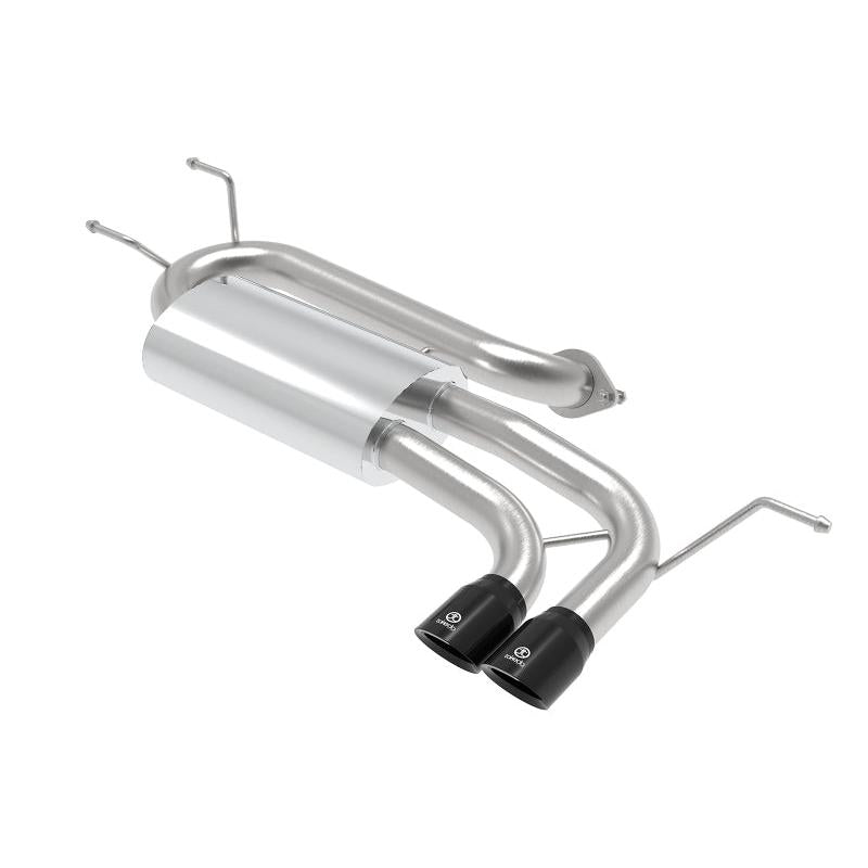 aFe Takeda 2-1/2in 304 SS Axle-Back Exhaust w/ Black Tip 16-19 Mazda Miata L4 2.0L-SR1 Performance
