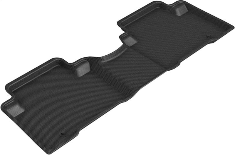 3D MAXpider 2013-2019 Hyundai Santa Fe/Santa Fe Xl Kagu 2nd Row Floormats - Black-SR1 Performance