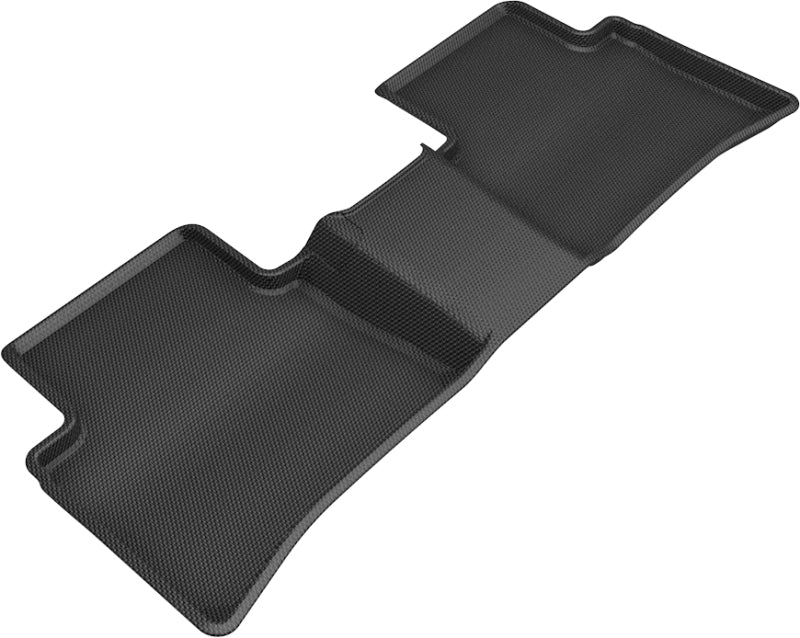 3D MAXpider 2019-2020 Toyota Corolla Kagu 2nd Row Floormats - Black-SR1 Performance