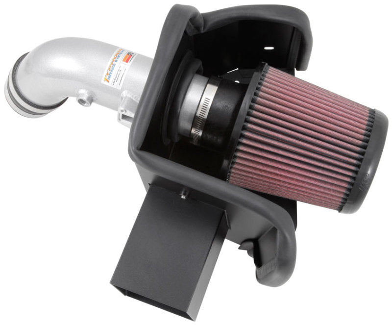 K&N 69 Series Typhoon Performance Intake Kit - Silver for 13-14 Nissan Altima 2.5L L4-SR1 Performance