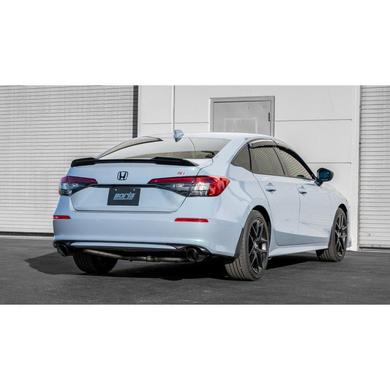 Borla 2023 Integra/22-23 Civic Si 1.5L 4 CYL. MT FWD 4DR 2.50in S-Type Catback Exhaust Black Chrome