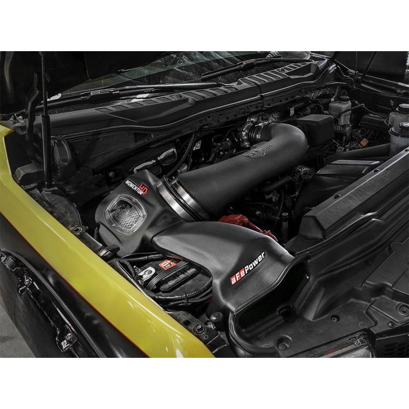 aFe Momentum GT Pro DRY S Cold Air Intake System 2017 Ford Superduty V8-6.2L-SR1 Performance