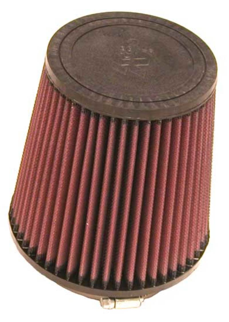 K&N Filter Universal Rubber Filter Round Tapered 4.5in Flange 5.875in Base 4.5 inch Top 6in Height-SR1 Performance