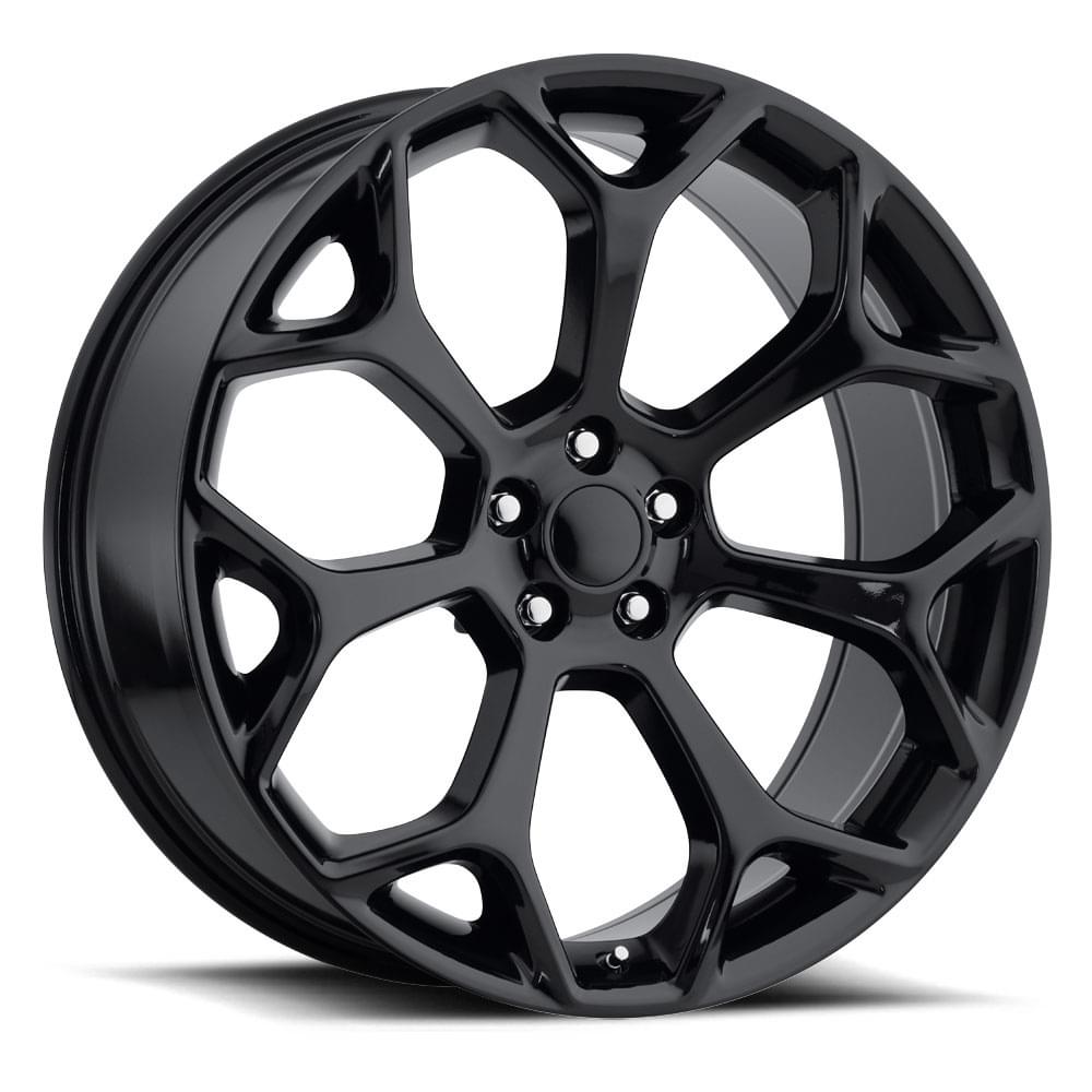20X9 5X115 +18 HB 71.5 2016 300C GLOSS BLACK WITH CAP-SR1 Performance