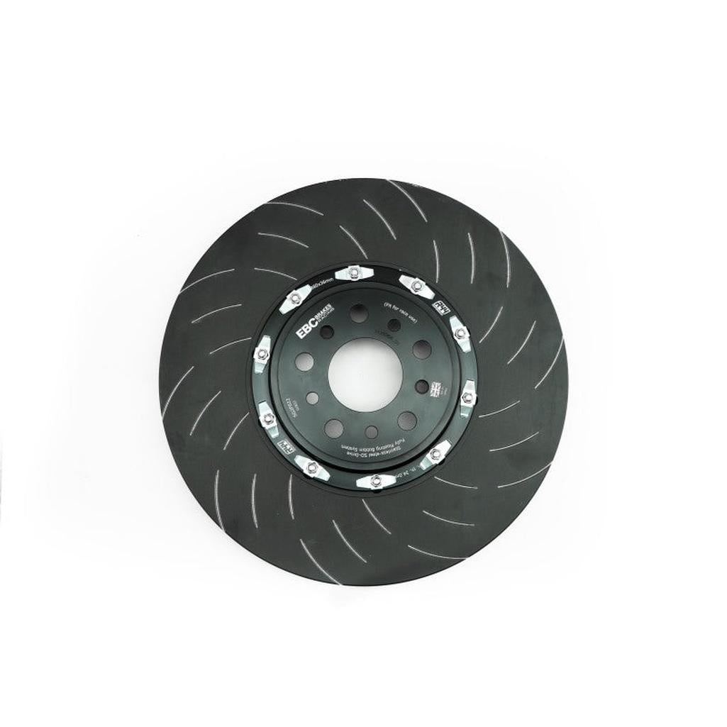 EBC Racing 2021+ BMW M3/M4 (G80/G82/G87) 2-Piece Rear Rotors - Vented Disc, 370mm Diameter