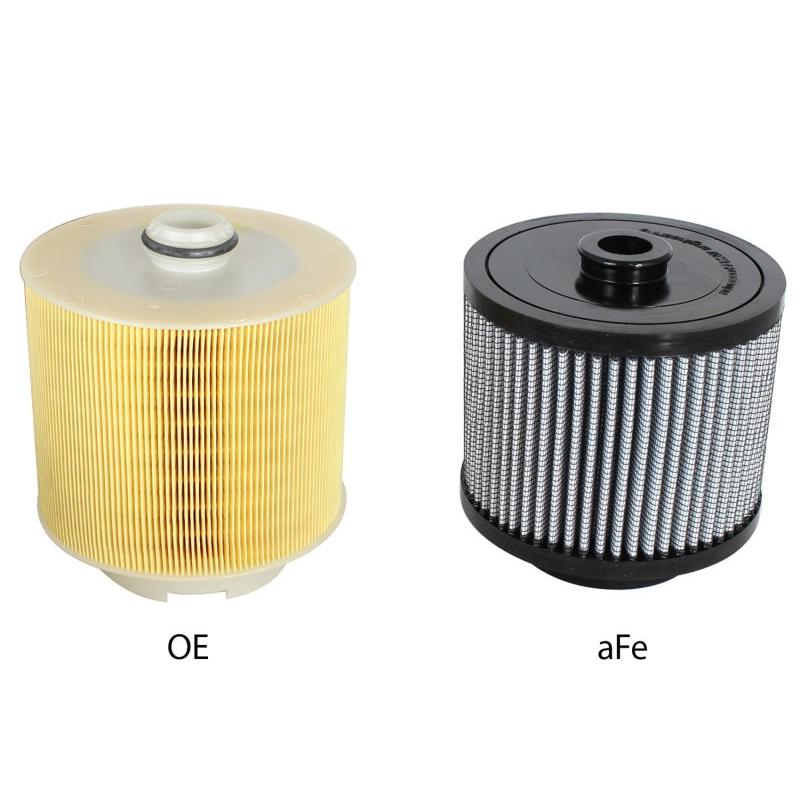 aFe MagnumFLOW Air Filters OER Pro DRY S 05-11 Audi A6 Quattro (C6) V6 3.2L-SR1 Performance