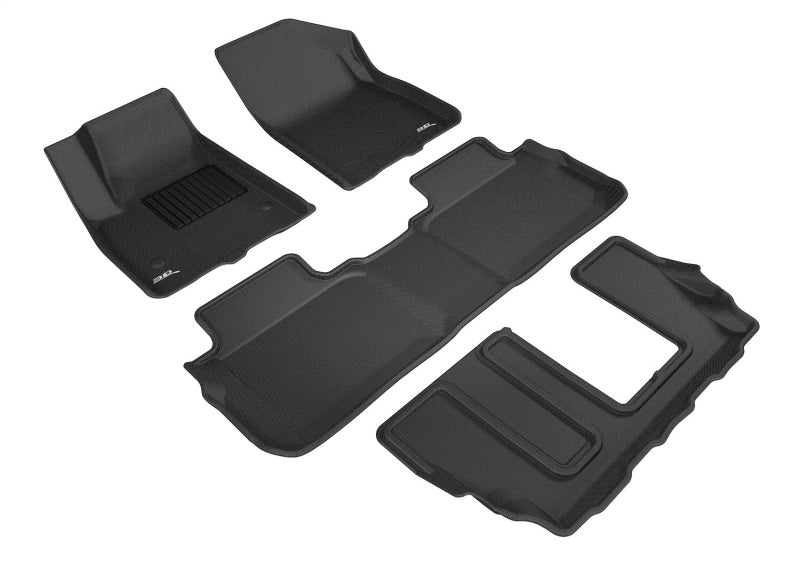 3D Maxpider 17-23 GMC Acadia With Bench 2Nd Row Kagu Black R1 R2 R3-SR1 Performance