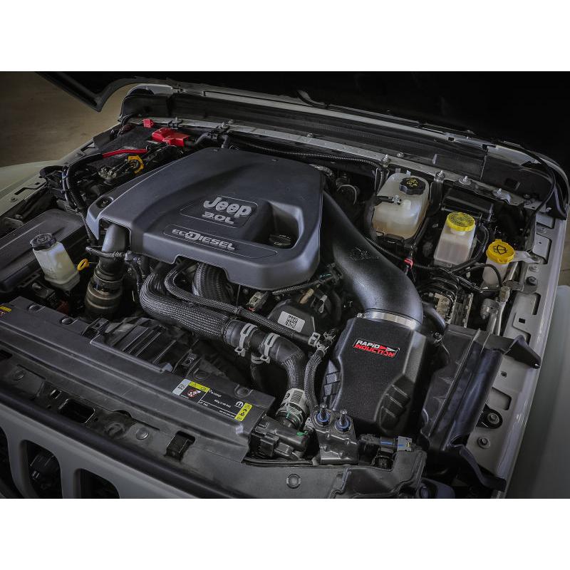aFe Rapid Induction Cold Air Intake System w/Pro 5R Filter 20-21 Jeep Wrangler V6 3.0L-SR1 Performance