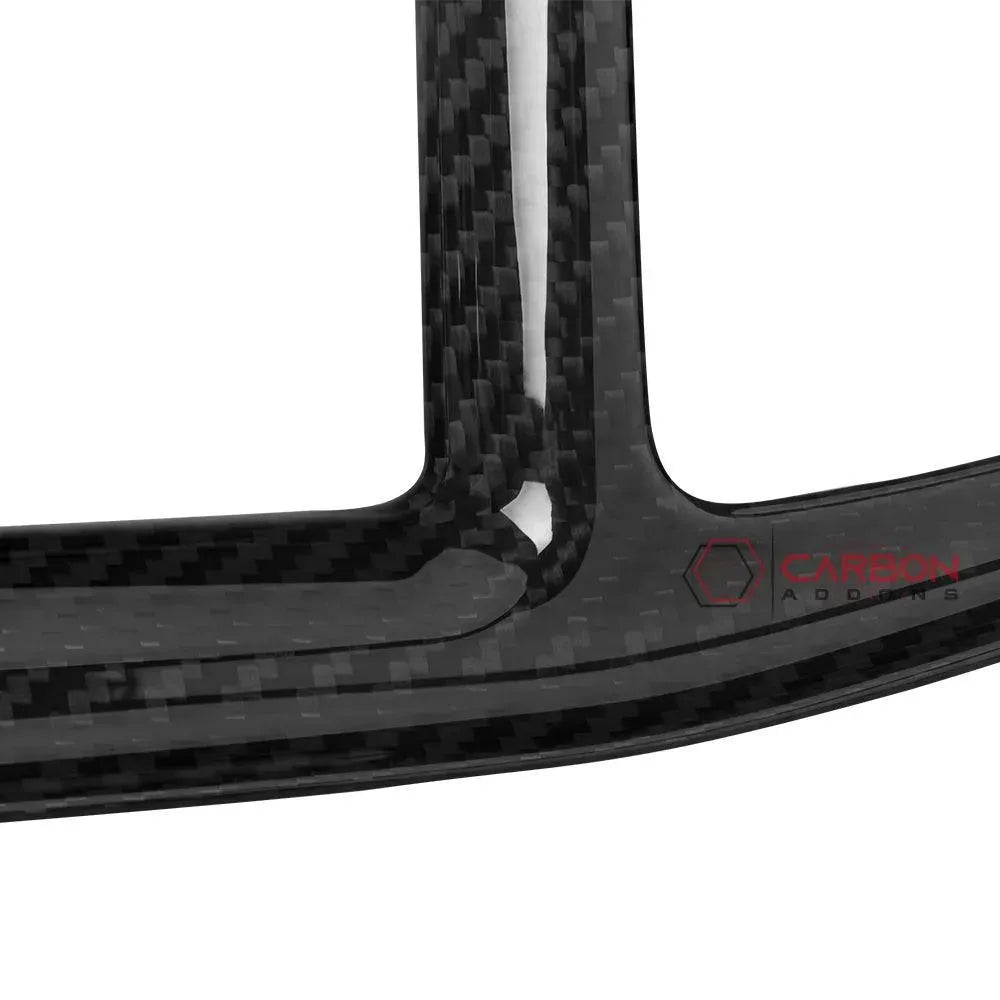 Dodge Challenger 2015-2023 Real Carbon Fiber Interior Dashboard Trim Cover - carbonaddons Carbon Fiber Parts, Accessories, Upgrades, Mods