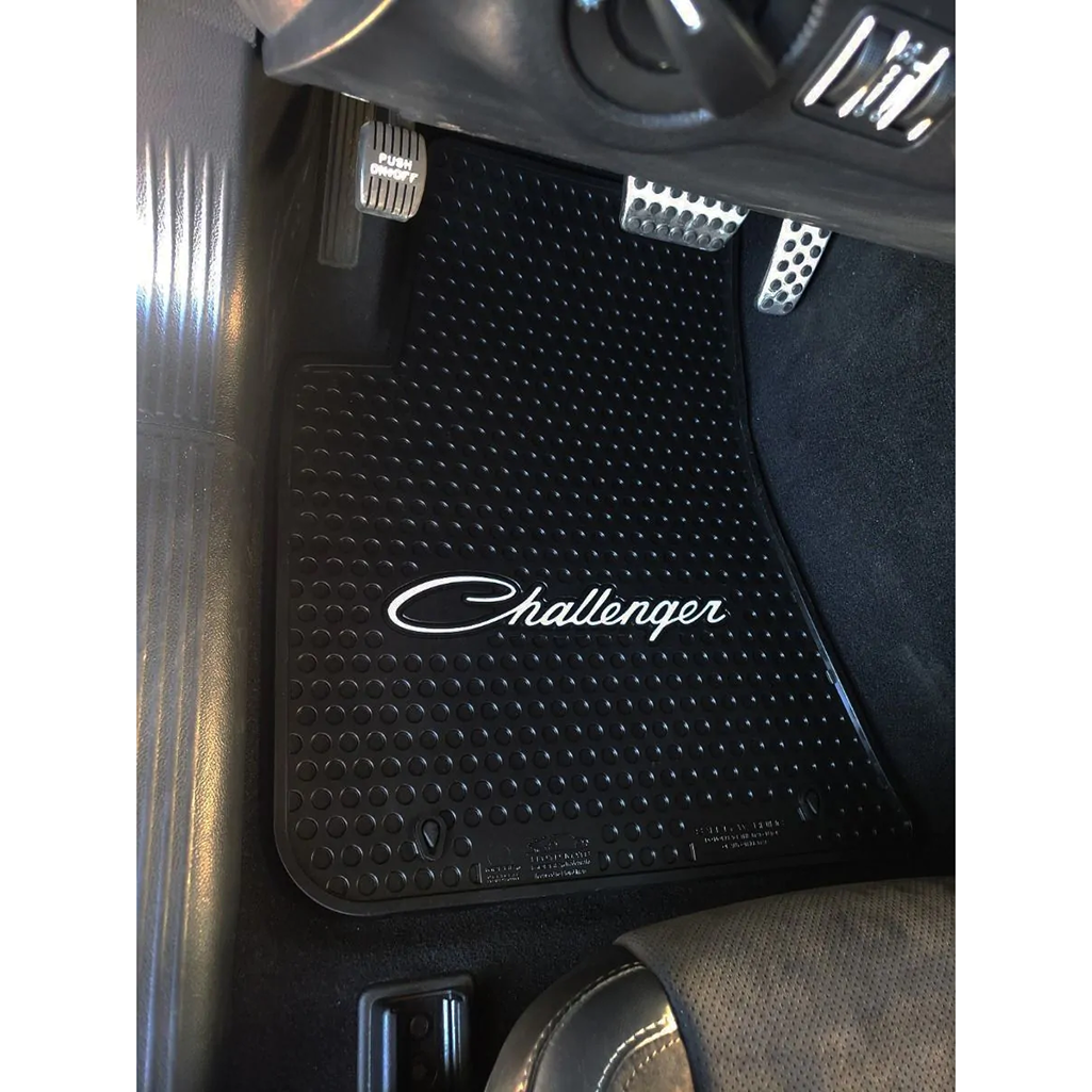 Lloyd Mats Custom-Fit All-Weather Signature Rubber Floor Mats for Dodge Challenger RWD 2011-2023