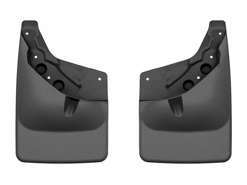 WeatherTech DigitalFit No-Drill MudFlaps for Toyota Tacoma 2024-2025 Rear - Black