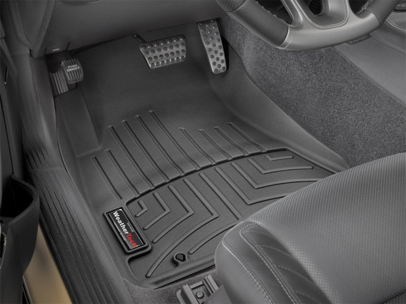 WeatherTech DigitalFit Front FloorLiner for 2015-2016 Dodge Challenger - Black