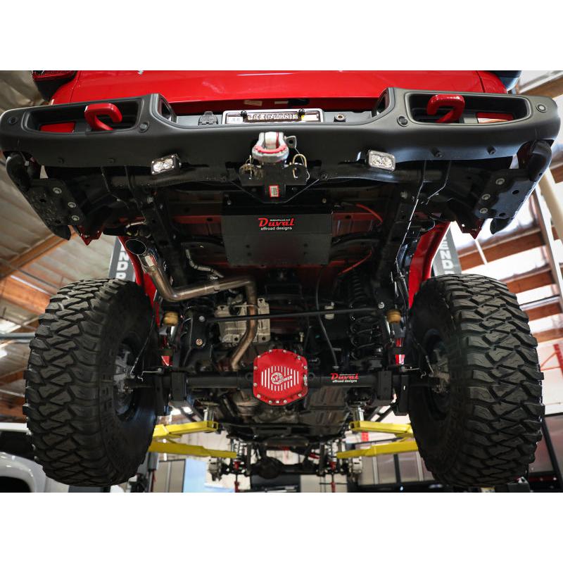aFe Apollo GT Series 2-1/2in 409 SS Cat-Back Hi-Tuck Exhaust System 2020 Jeep Gladiator (JT) V6-3.6L-SR1 Performance