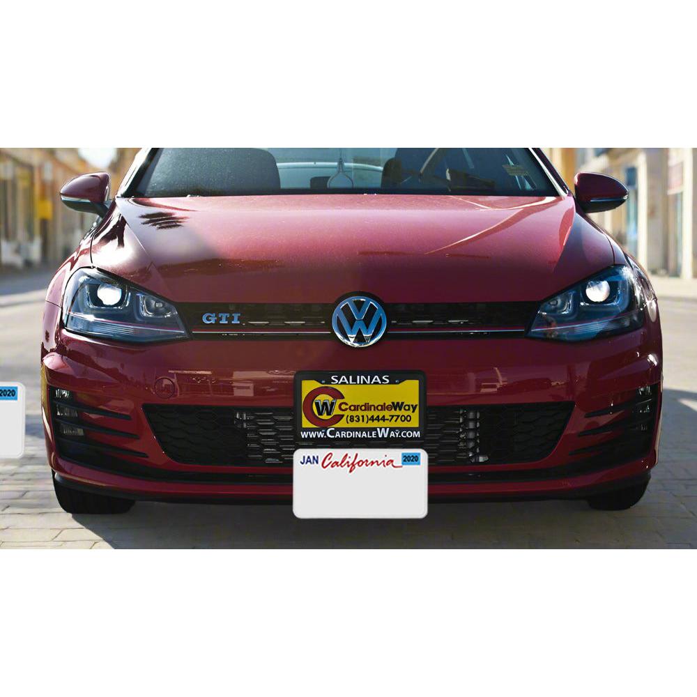 15-18 Volkswagen GTI License Plate Frame Bracket-SR1 Performance