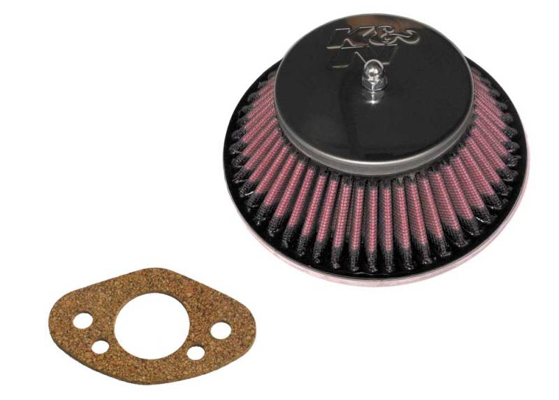 K&N 59-74 Rover Custom Round Race Filter Length 6.56in Width 6.31in Height 2.25in-SR1 Performance