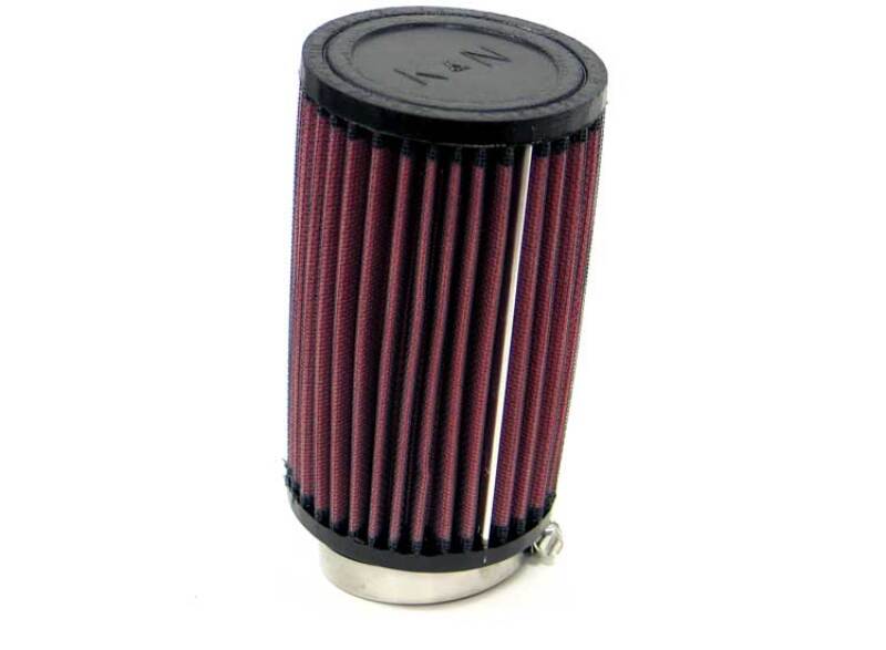 K&N Universal Clamp-On Air Filter - 2 1/4in 10 DEG FLG 3 1/2in OD 6in H-SR1 Performance
