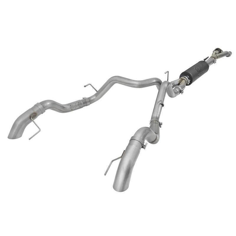aFe MACH Force-Xp Cat-Back Exhaust w/Dual Hi-Tuck Tips 17-18 Ford F-150 Raptor V6-3.5L (tt)-SR1 Performance