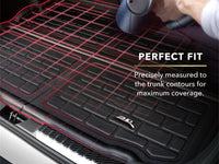 3D Maxpider 10-24 Toyota 4Runner 5-Seat Kagu Black Behind 2nd Row Cargo Liner-SR1 Performance