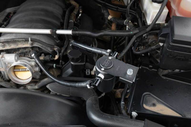 K&N 20-23 GM 2500/3500 6.6L Oil Separator Catch Can-SR1 Performance