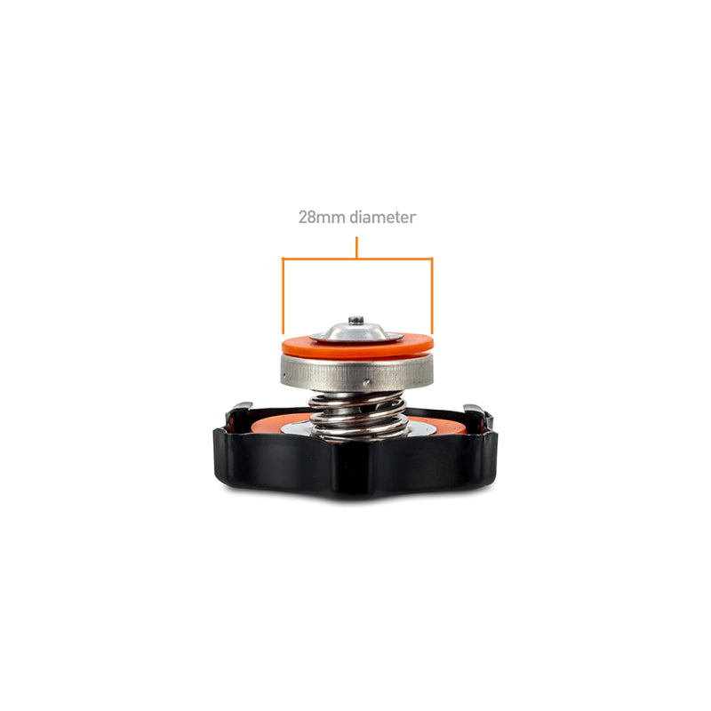 Mishimoto High-Pressure 1.3 Bar Radiator Cap for Import Vehicles - Part Number MMRC-13-SMC