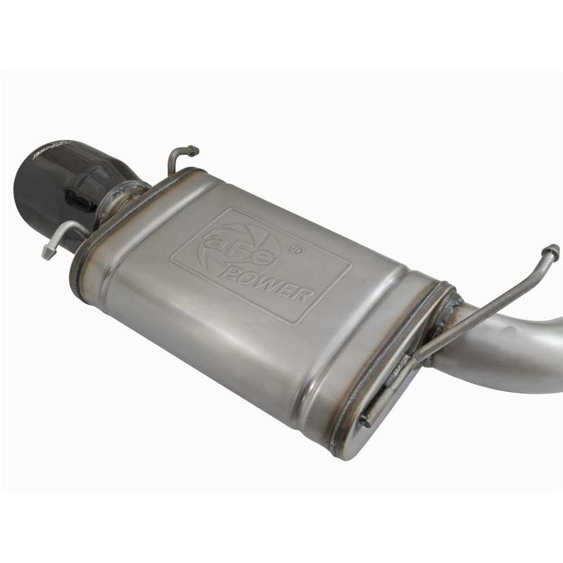 aFe Mach Force-Xp 3in CB Stainless Steel Dual Exhaust System w/ Black Tips 09-15 Cadillac CTS-V-SR1 Performance