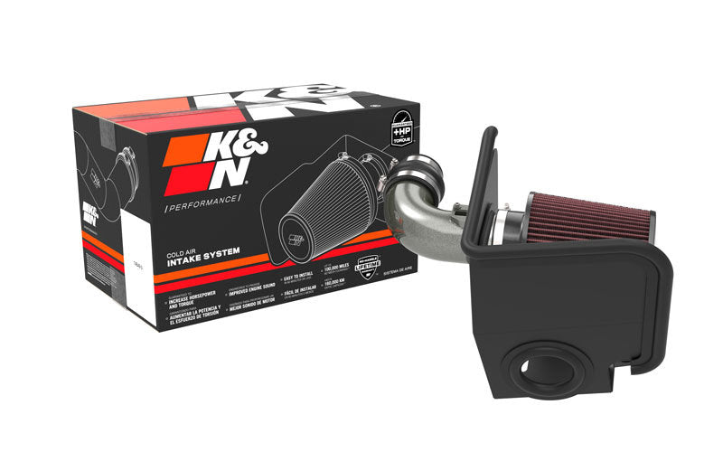 K&N 2021 Mazda 3 2.5L Turbo L4 Silver Typhoon Intake-SR1 Performance