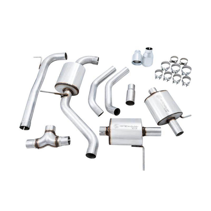 AWE Tuning 18-21 Volkswagen Jetta GLI Mk7 Touring Exhaust - Chrome Silver Tips (Fits High-Flow DP)